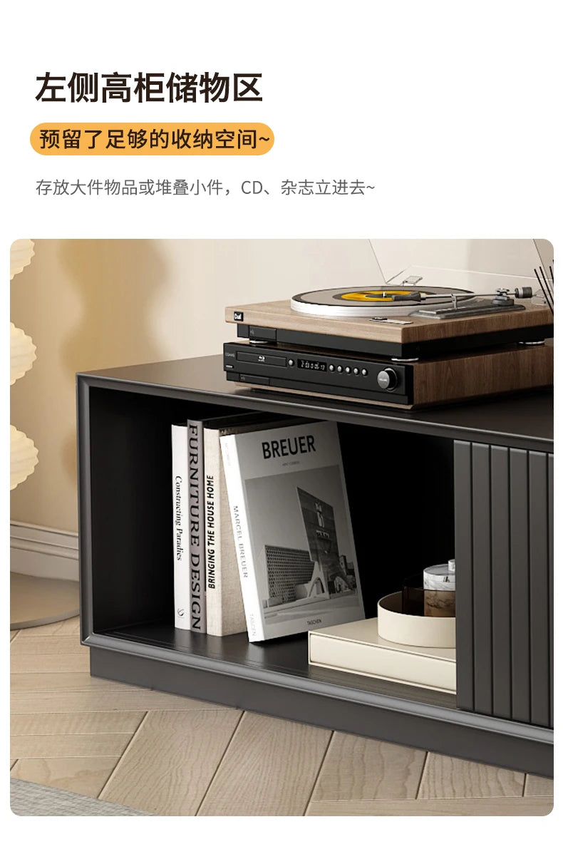 Modern Minimalist Tv Stand Aesthetic Premium Drawers Storage Tv Stand Luxury Glamour Mueble De Sala Modernos Home Furniture