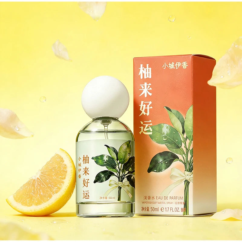 Luxury Women's Perfume Pomelo Citrus Fruity Fragrance Fresh Eau De Toilette Mint Honey Grapefruit Scent Long-lasting Perfume