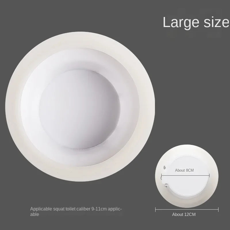 Toilet Deodorant Plug Deodorant Cover Bathroom Squatting Toilet Deodorant Plug Automatically Closes Toilet Odor Blocker Tool