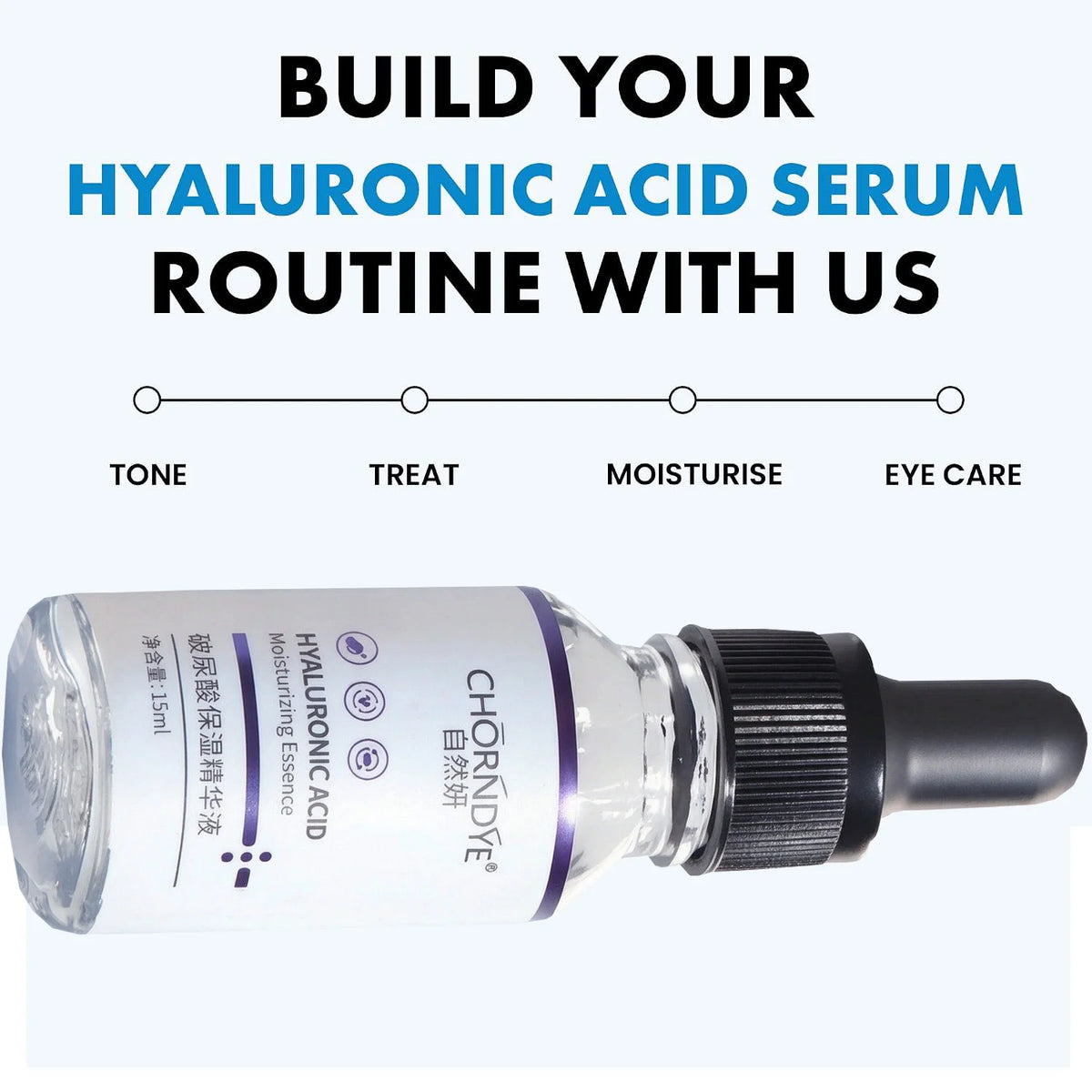 Hydrating Hyaluronic Acid Facial Serum Deep Moisturizing Facial Skin Essence & Plumping Formula for Radiant & Smoother Skin