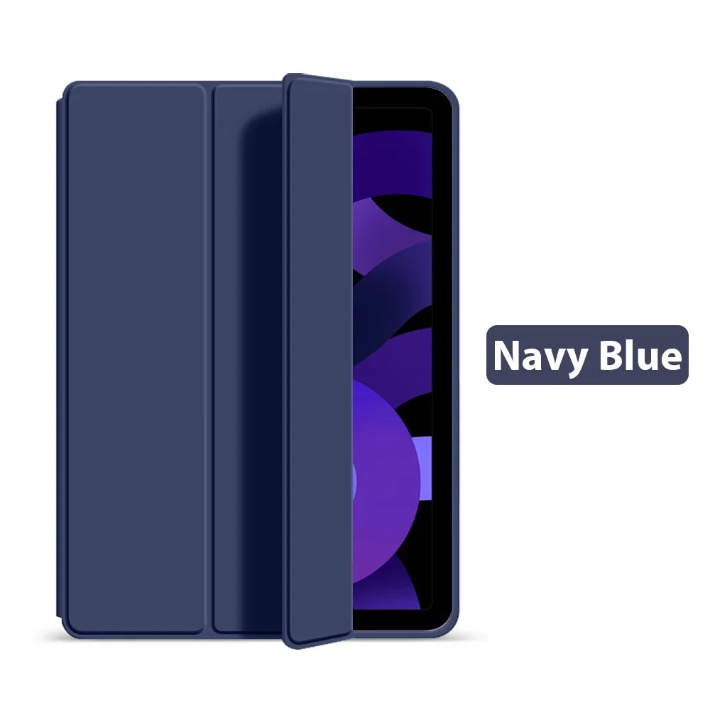 For iPad 11 A16 Case 2025 11inch TPU Tri-Fold Magnetic Stand Tablet Cover Funda For iPad 11th Generation Case A3355 A3356 A3354