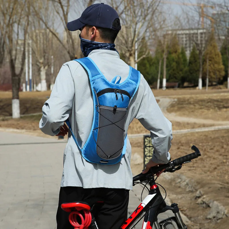Outdoor Sports Cycling Backpack Mountaineering Hiking Bag Water Bag for Trekking Running Backpacks Travel Dual-Shoulder Bag