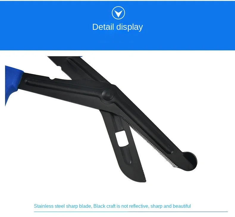 Camping Outdoor  gear tactical rescue Scissor trauma gauze Emergency First Aid Shears Paramedic bandage Medical Scissors Tools