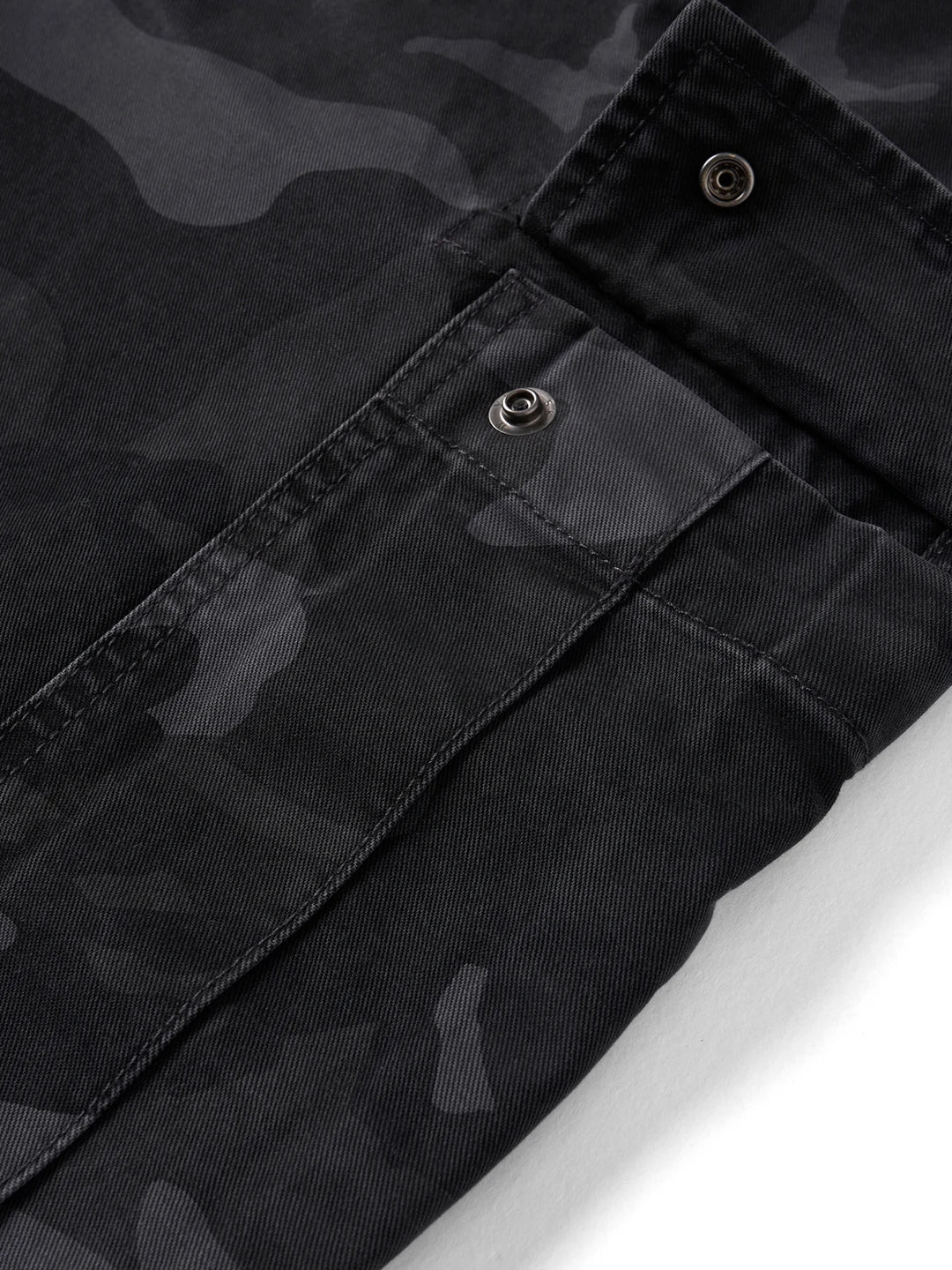 SIMWOOD 2026 Autumn Winter New Loose Straight 300gsm 100% Cotton Fabric Camouflage Cargo Pants Washed Vintage Outdoor Trousers
