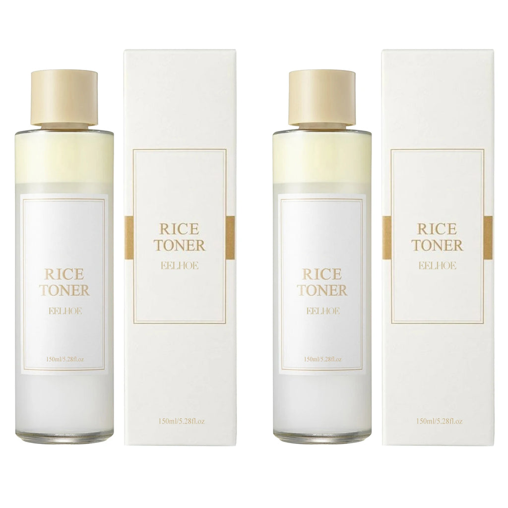 Rice Water Face Toner Essence Deep Moisturizing Repairing Skin Barrier Shrink Pore Brightening Anti Aging Nourishing Toner 150ml