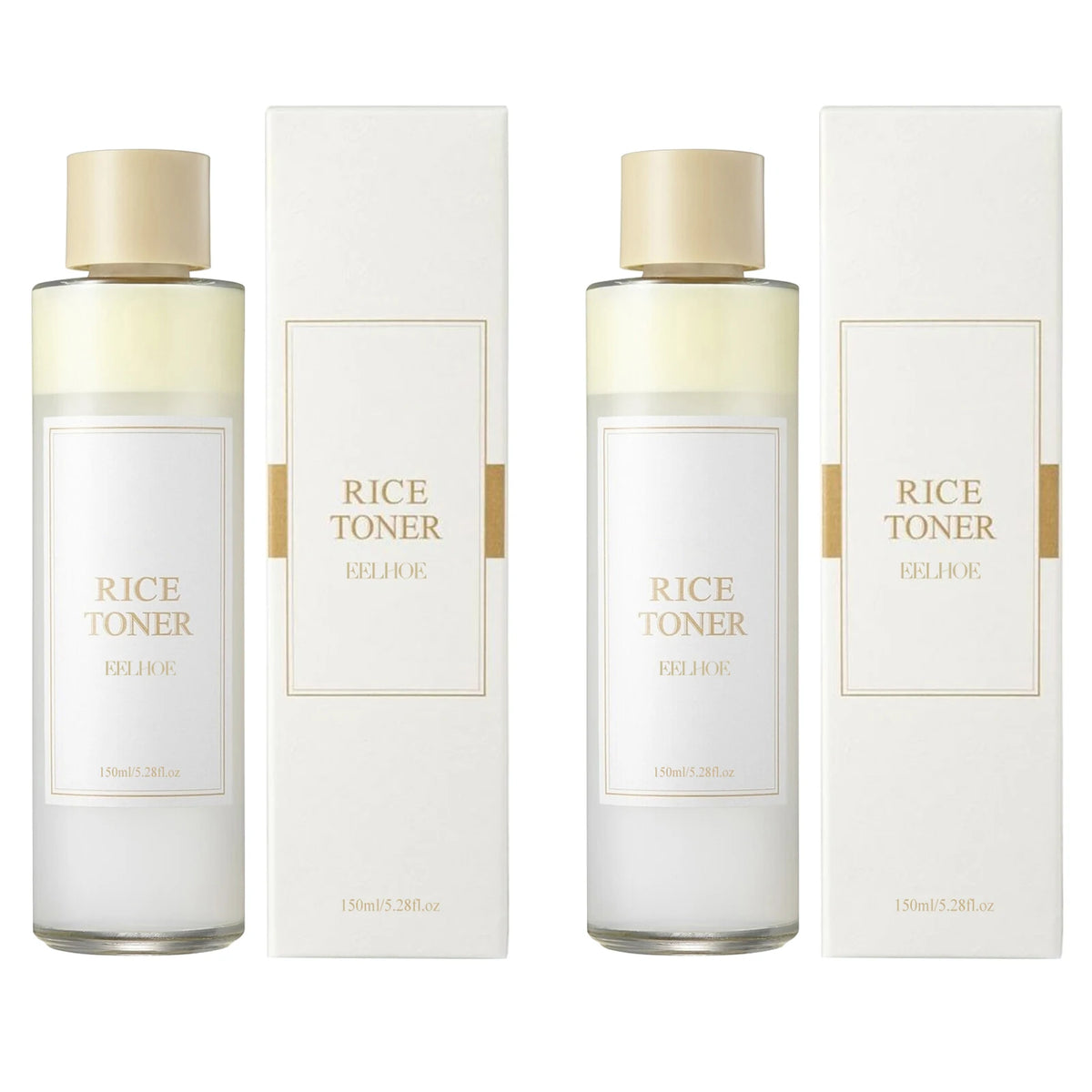 Rice Water Face Toner Essence Deep Moisturizing Repairing Skin Barrier Shrink Pore Brightening Anti Aging Nourishing Toner 150ml