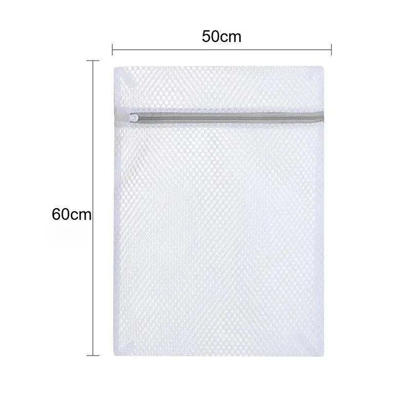 1/2/4/5/10Pcs Mesh Laundry Bags Durable Honeycomb Mesh Laundry Organizer Bags Reusable Washing Machines Bag