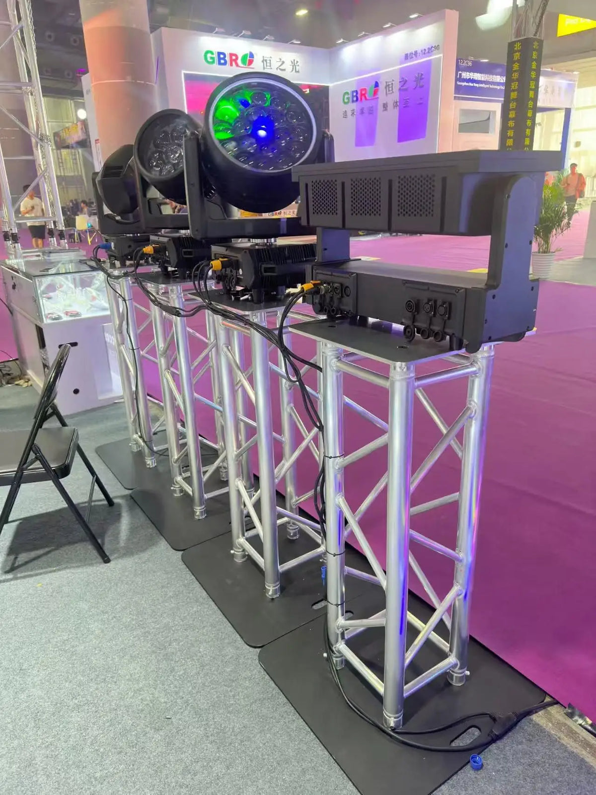 Aluminum F34 Totem Truss Moving Head DJ Light Stand System Portable Pre-Rig 290mm Spigot for Concert Wedding Club Shows