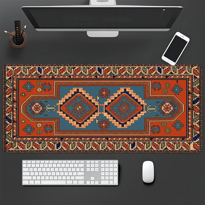 Oversized Persian carpet style multi-model gaming mouse pad PC Player Rubber keyboard office accessories cushion carpet mat rug