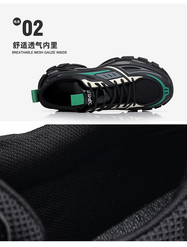 Luxury Designer Men's Sneakers Casual Platform Fashion Blade Loafers Running Shoes Male Tenis