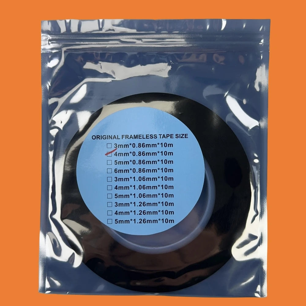 10M 3mm 4mm 5mm 6mm Double Sided Sticky Foam Tape Adhesive LCD Screen Frameless For TV Borderless Curved Display Sealing