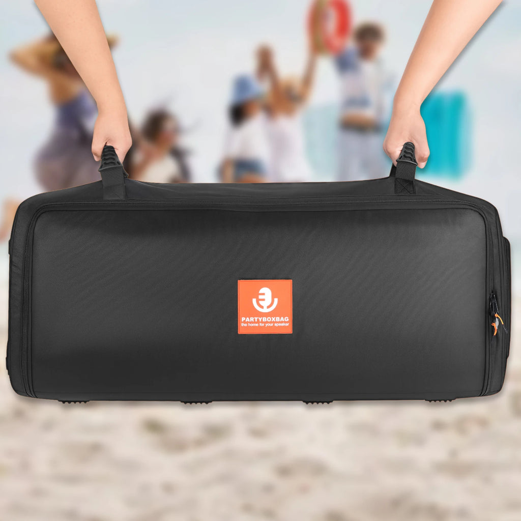For JBL Partybox 720 Portable Speaker Dust Case With Mic Pocket Double-Sided Mics Storage Bag Anti-Slip Cover Speaker Accessory