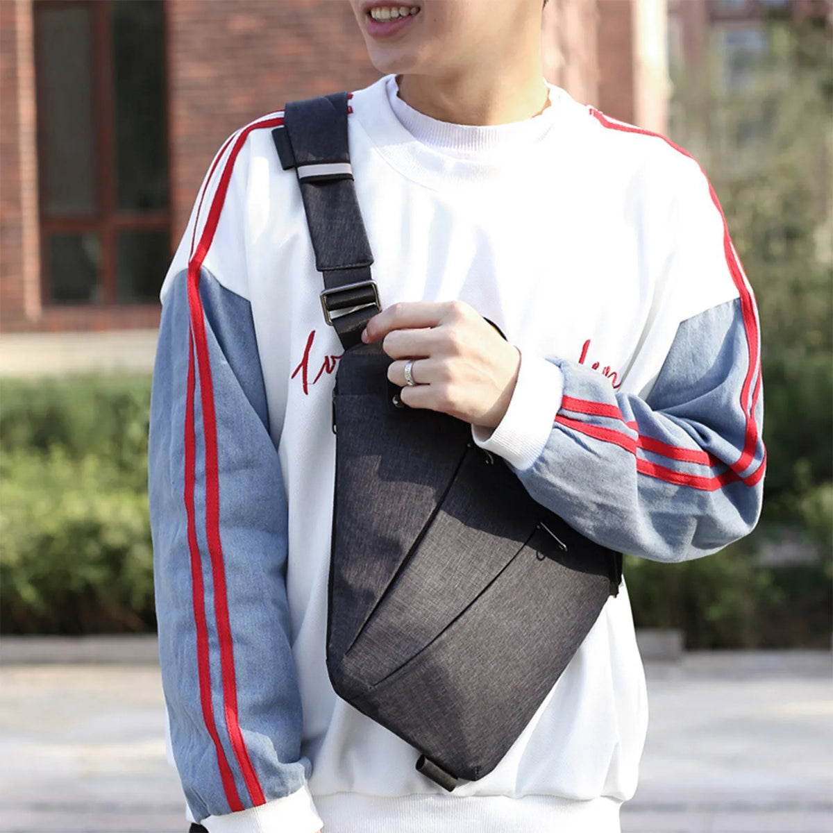 Multifunction Chest Bags Anti Theft Single Crossobdy Bags For Men Waterproof Male Cross Body Messenger Bag Fanny Pack Sac