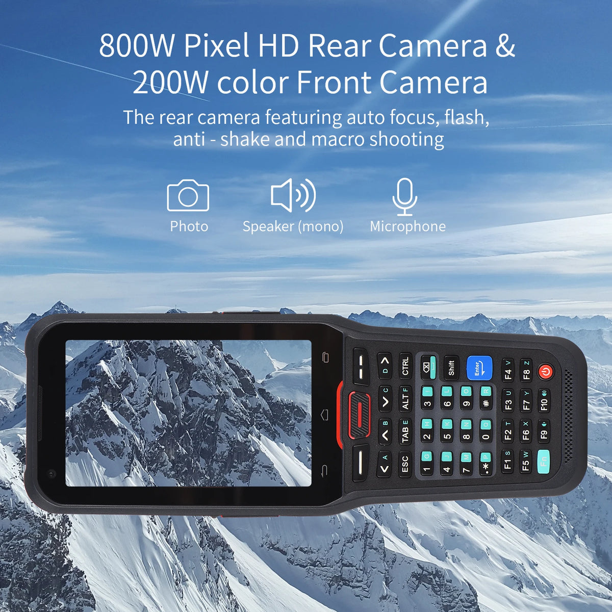Rugged Android PDA Handheld Terminal GSM 4G WiFi NFC Barcode Scanner for Inventory Logistics Warehousing Data Collection N41