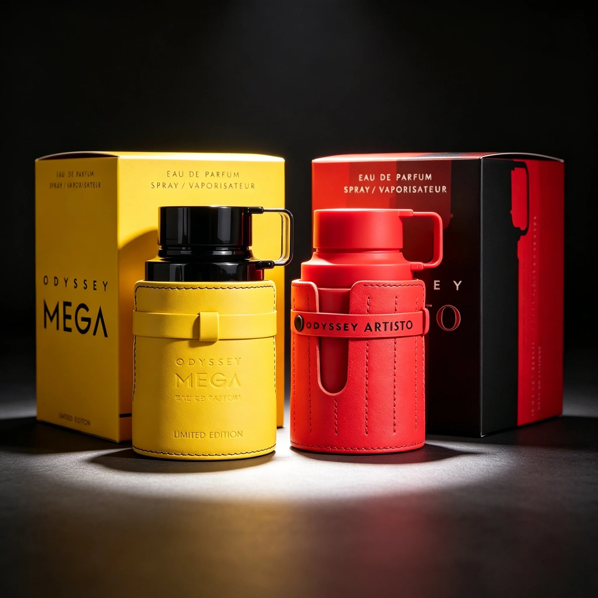 MandarinSky Middle Eastern Gift Box Men's Perfume Collection & Arabian Women's Fragrance with Fruity Notes, Dubai-Style Scent