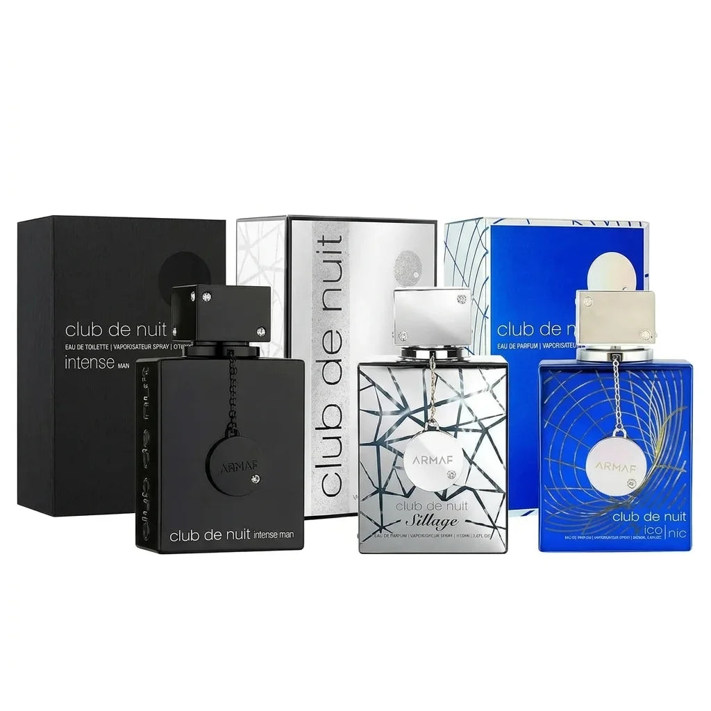 Club de Nuit Intense Urban Man Elixir Iconic Sillage Untold Eau de Parfum Spray Men Perfume Long Lasting Fragrance
