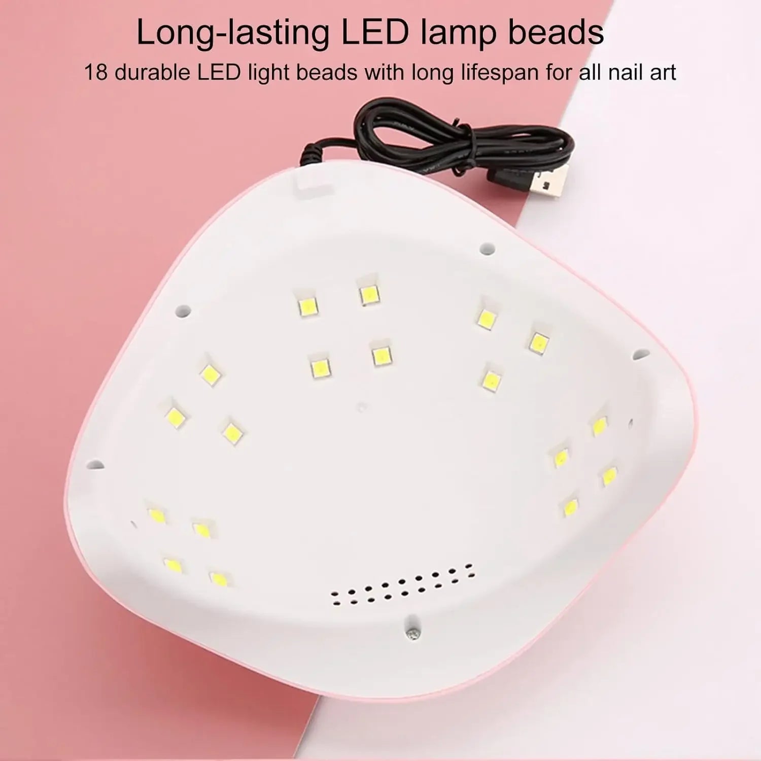 Intelligent Manicure Phototherapy Machine LED UV Light With 3 Timers Automatic Sensor LCD Display Professional Nail Art Tools
