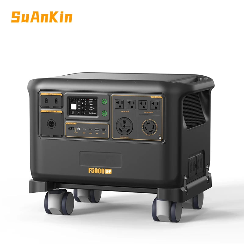 High Capacity Home Solar Generator Power Station Portable 3600W 7200W LifePO4 For Emergency Power Supply