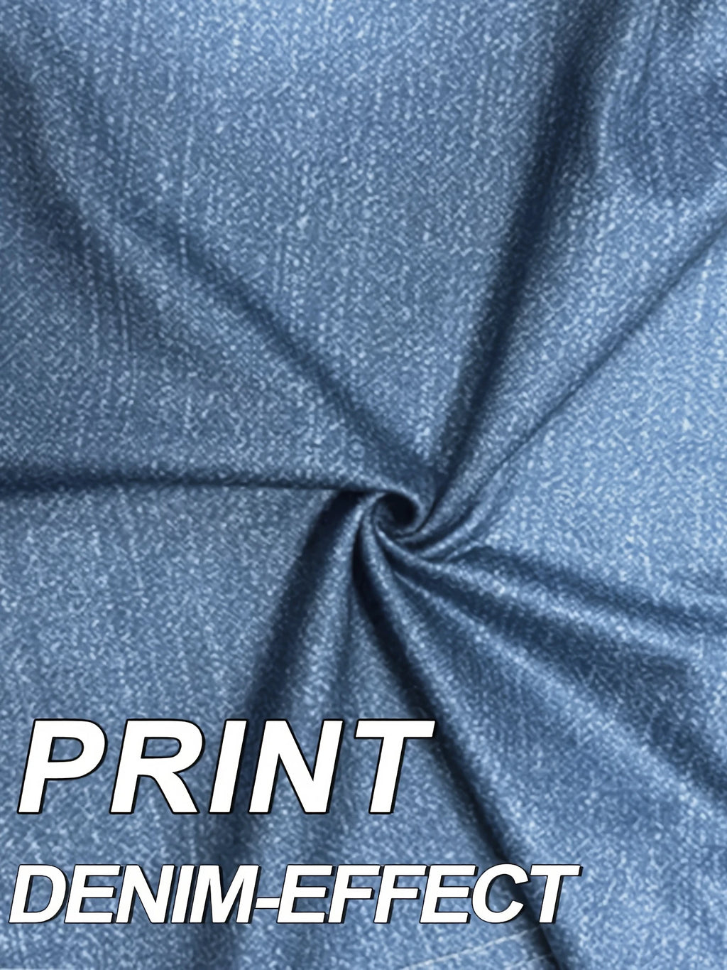 Women's Imitation Denim Flared Jeans, High Waist Stretchy Leggings Booty Lifting Casual Pants Trousers for Casual Streetwear