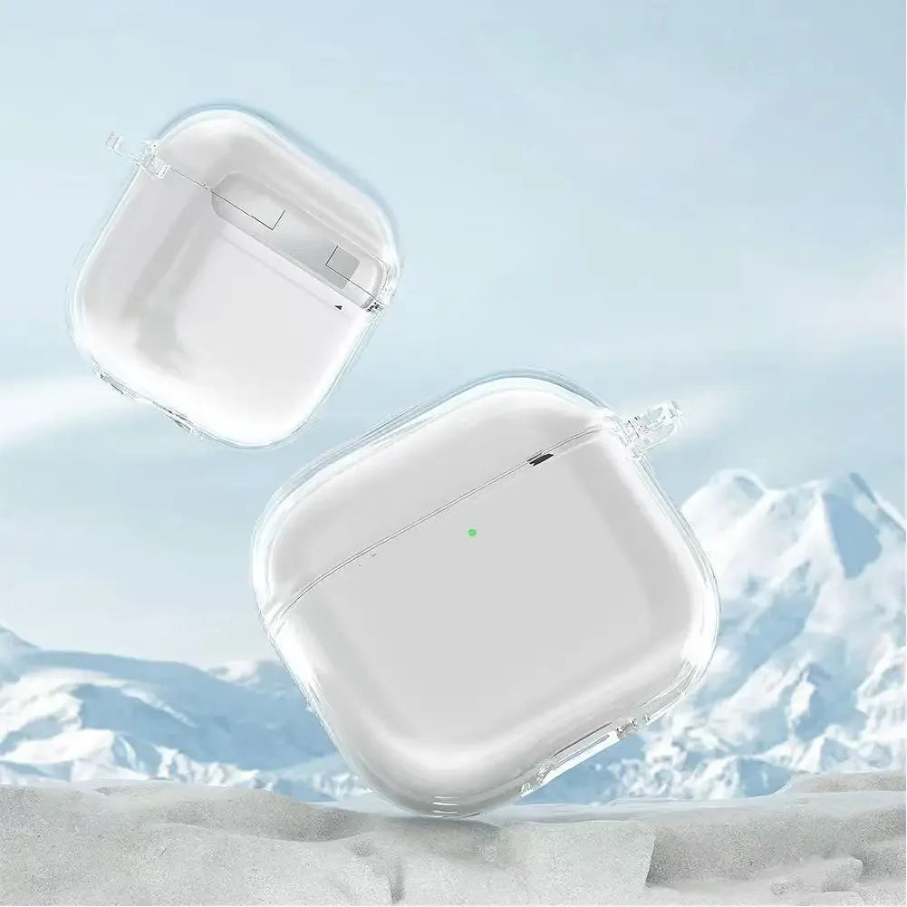 Clear Soft TPU Earphone Case with Lanyard Strap for Airpods Pro 2 3 2nd Generation Airpods Pro3 Gen Cover Accessories