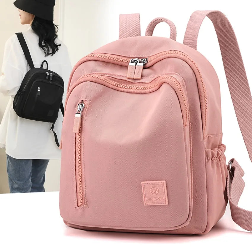 Waterproof Backpack for Women Travel One Shoulder Bag Designer Casual Backpack Lightweight Small Soft Anti Theft Sac Luxe Femme