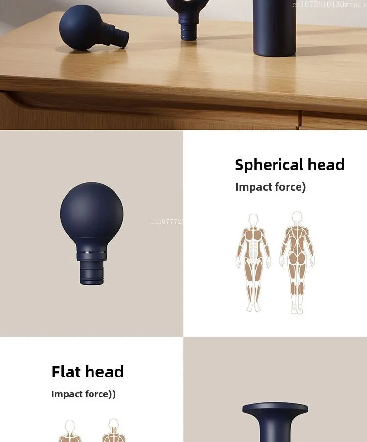 Mijia Fascia Gun 3 Muscle Massage Gun Dual Mode 3 Massage Heads 25KG Thrust Shoulder and Neck Relaxation Massage Driver