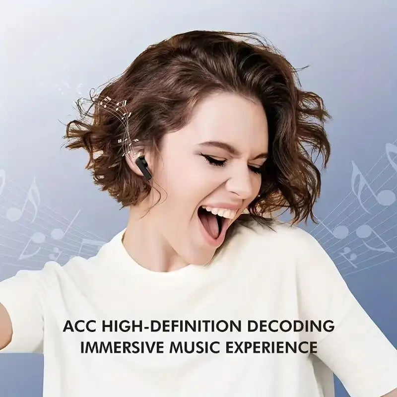 JS 59 Hi-Res Audio Wireless Bluetooth Earphones Touch Control HD Clear Call TWS Gaming Earbuds