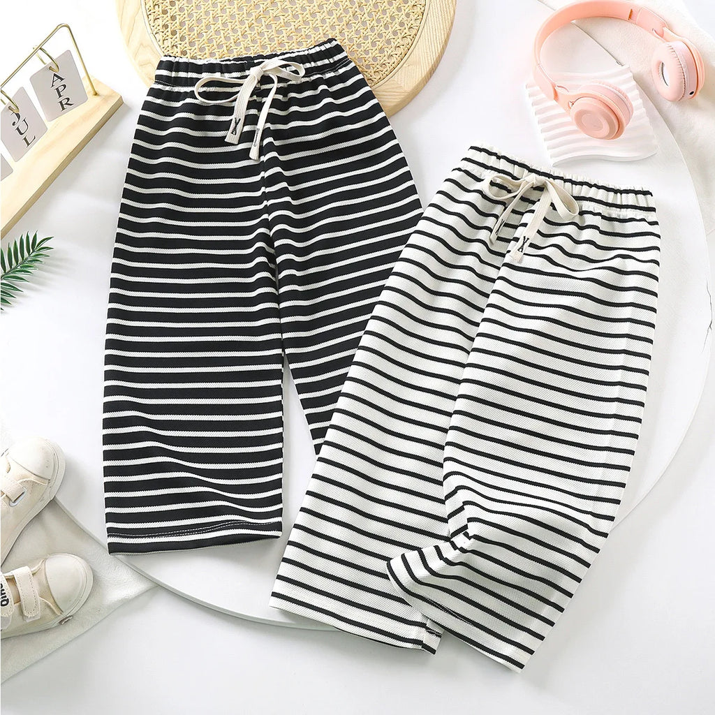 Summer Kids Pnats Children Korean Mosquito Proof Pants for Boys Girls Baby Casual Outwear Pants Sports Pants Teen Girls Clothing