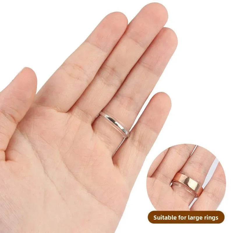 Ring Adjustment Pad Ring Size Adjuster Fixed Reduction Pad Invisible Ring Holder Retainer Shrinker for Large Rings