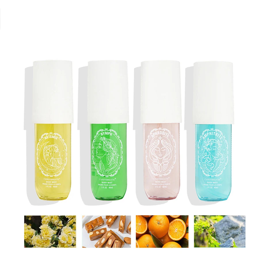 Multi Scented Spray Long-lasting Fragrance Alcohol-free Essential Oil Aromatic Odor Removal Birthday Gifts Air Freshener Perfume