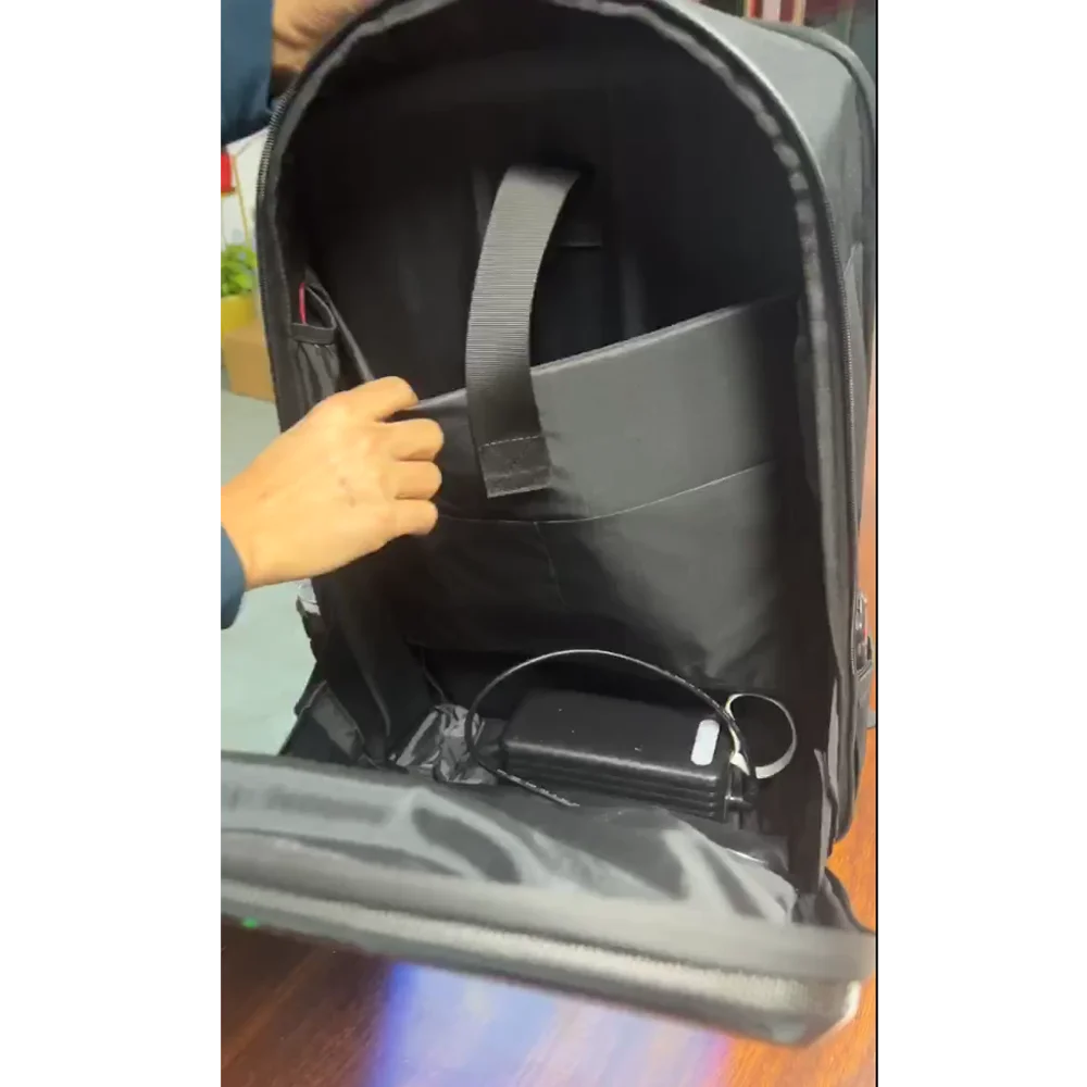 Portable Body-worn LED LCD Screen Backpack Rechargeable Battery Powered Advertising Player for Street Marketing Activities