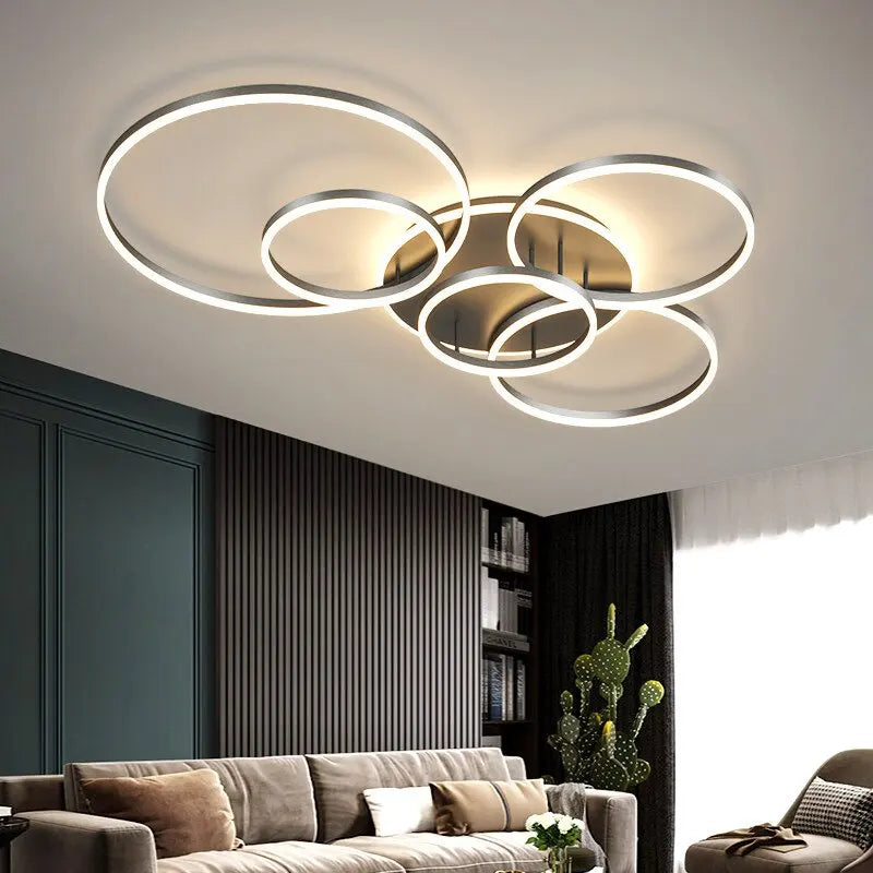 LED Ceiling Chandelier Lighting For Home Living Study Room Bedroom Dimmable Ceiling Lamp Indoor Lighting Decoration Lamps