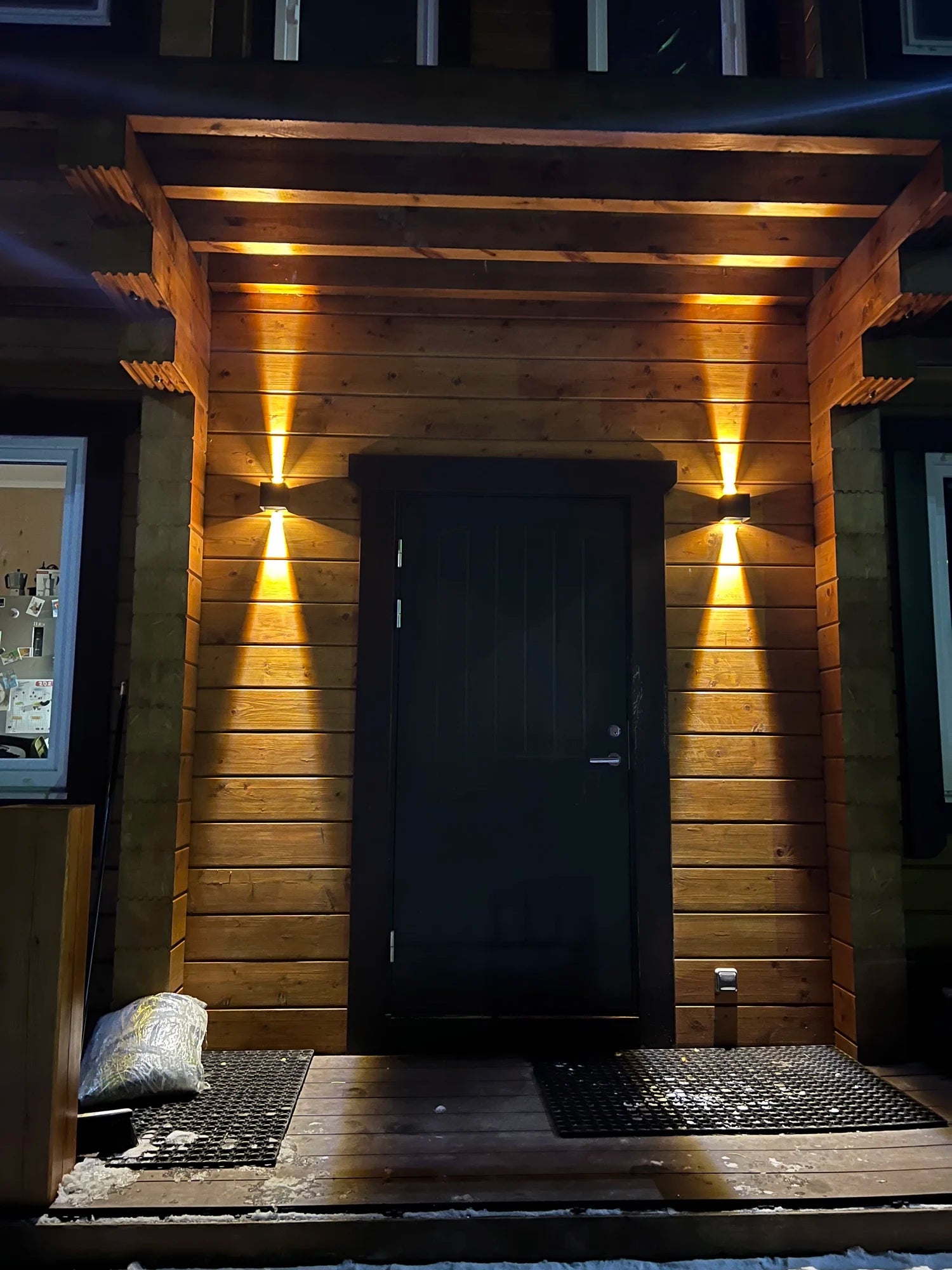 6W/12W LED Wall Light Outdoor Waterproof IP65 Garden Yard Wall Lamp Indoor Bedside Decoration Lighting Aluminium AC110V 220V