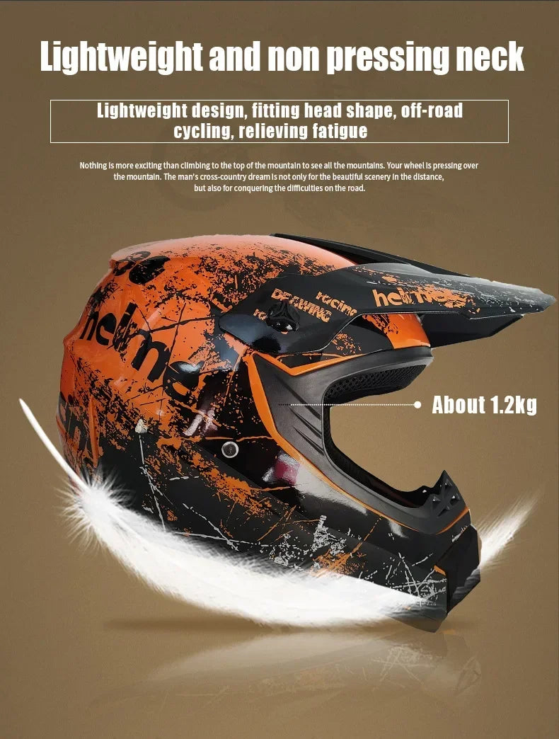 All-New Full Face Off-Road Motorcycle Helmet Downhill AM DH Motocross Cross Casco Capacete Helmets + Free Shipping & 3 Gifts