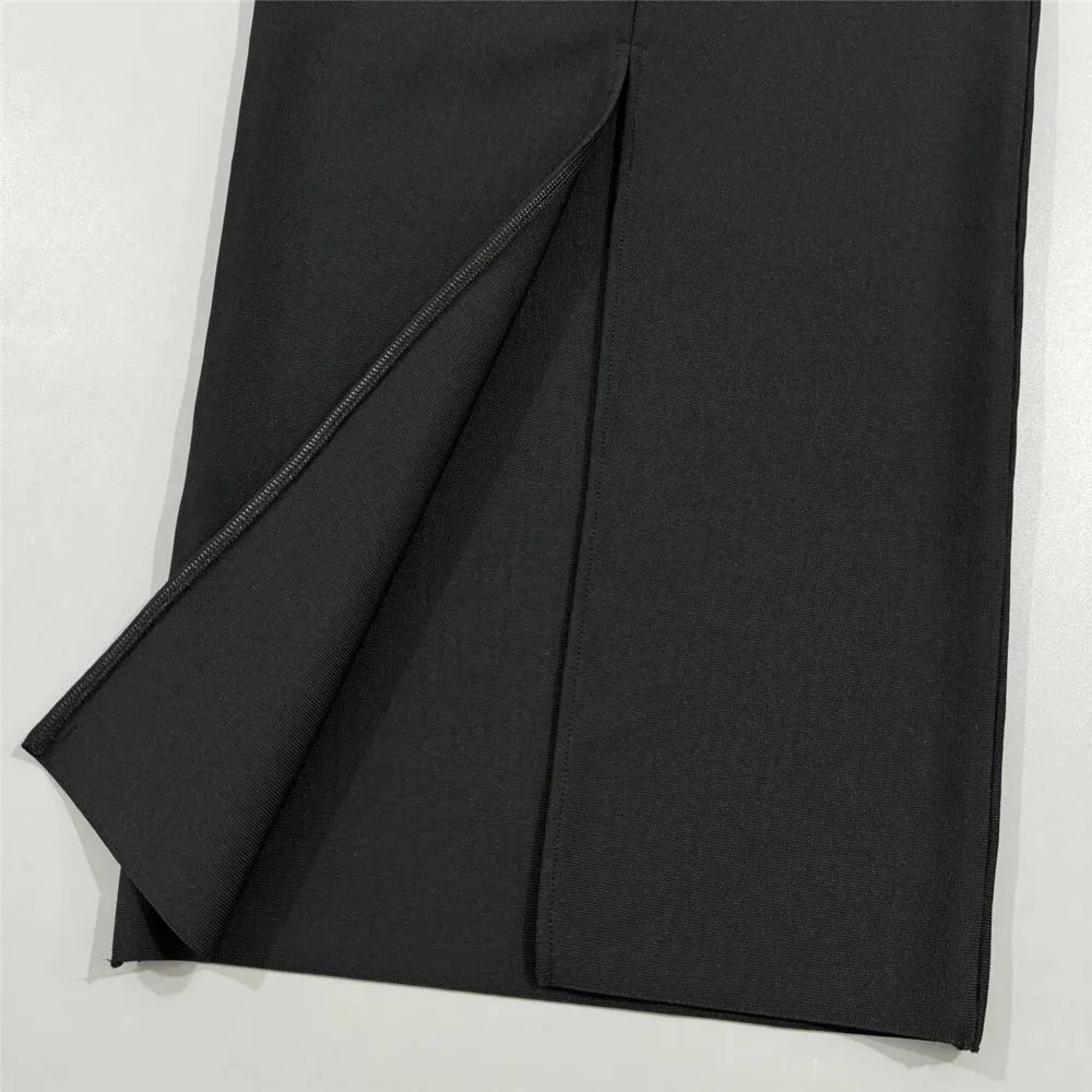 Women Sexy Off Shoulder Bandage Dress Beading Patchwork Clothes Club Party Celebrity Elegant Dresses