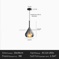 Home Decoration Chandelier Dining Room Pendant Lights Indoor Lighting Light Fixture Ceiling Lamps Salon Fancy Indoor Lighting