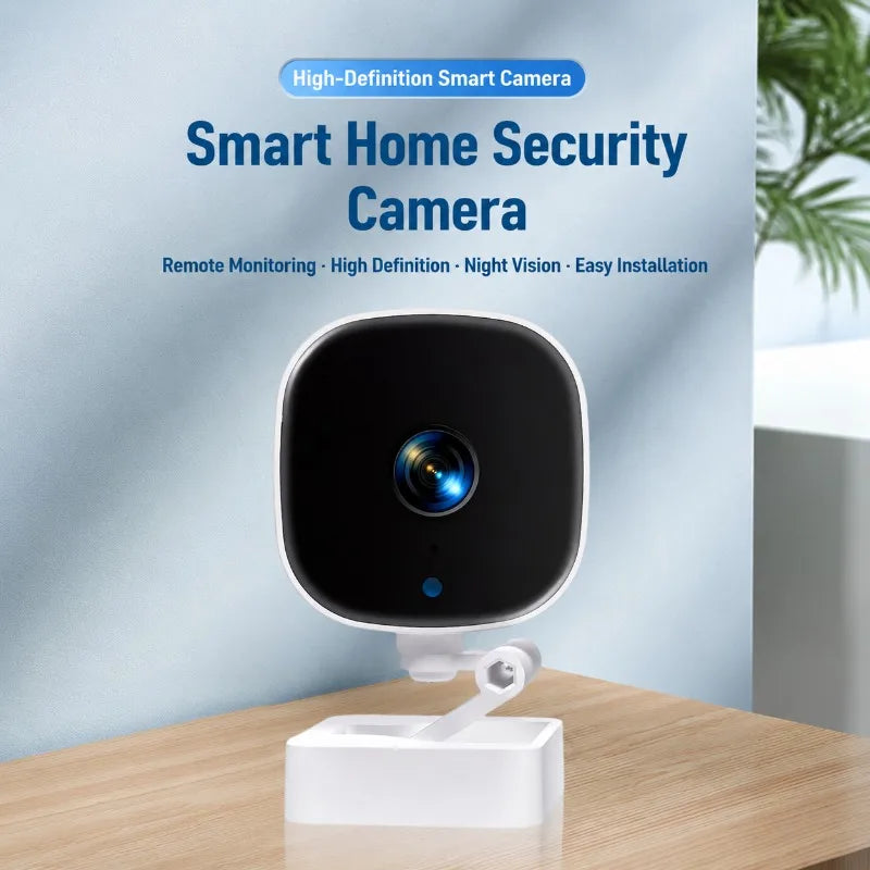 Mini Compact HD Wireless Surveillance Camera Mobile Remote Real-time View Indoor Safety Monitor Built-in Night Vision Motion