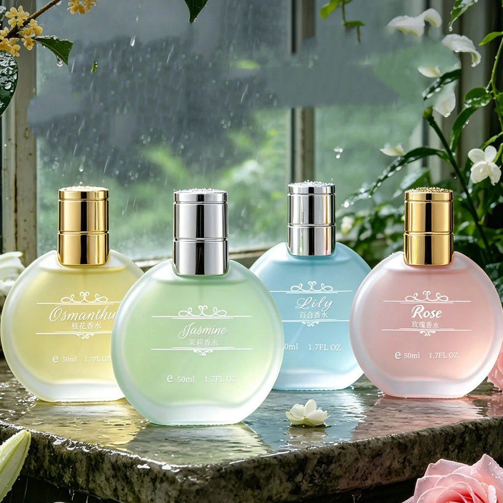 Perfume With Long-lasting Fragrance Fresh And Light Rose And Jasmine Scent Holiday And Birthday Gift For Men And Women With Box