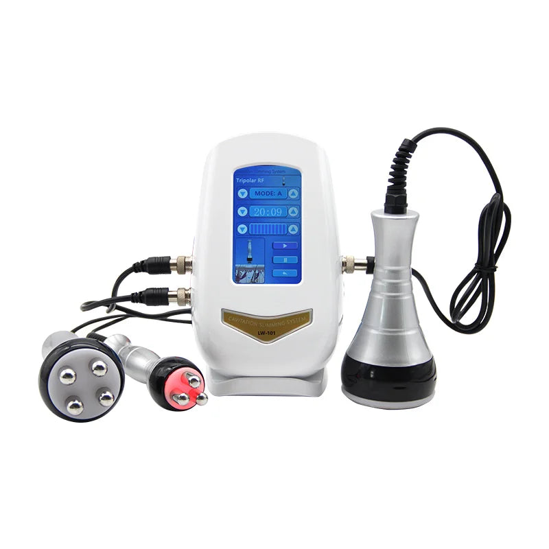 3in1 40K Cavitation RF Ultrasonic Body Slimming Machine  Beauty Device Facial Massager Care Tool Skin Tighten Face Lifting Skin