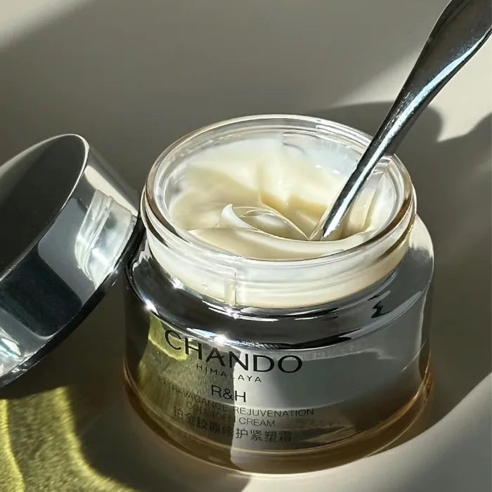 Original CHANDO Face Cream Platinum Collagen Repair Firming Cream Moisturizing Soothing Firming Double Collagen Skincare Beauty