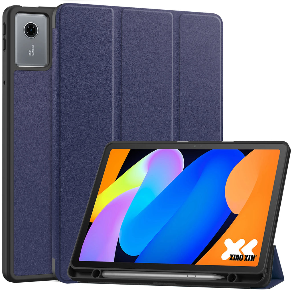 Coque For Lenovo Idea Tab 11 TB336FU Case With Pen Holder Magnetic Leather Fold Smart Cover For Xiaoxin Pad 11 2025 TB335FC Case