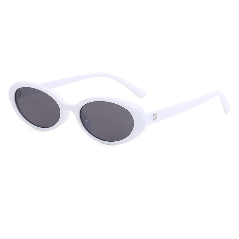 4pcs/7pc Small Oval Sun Glasses Vintage Oval Sunglasses 2024 Men Small Oval Sun Glasses Retro Fashion Women Sun Glasses Oculus ﻿
