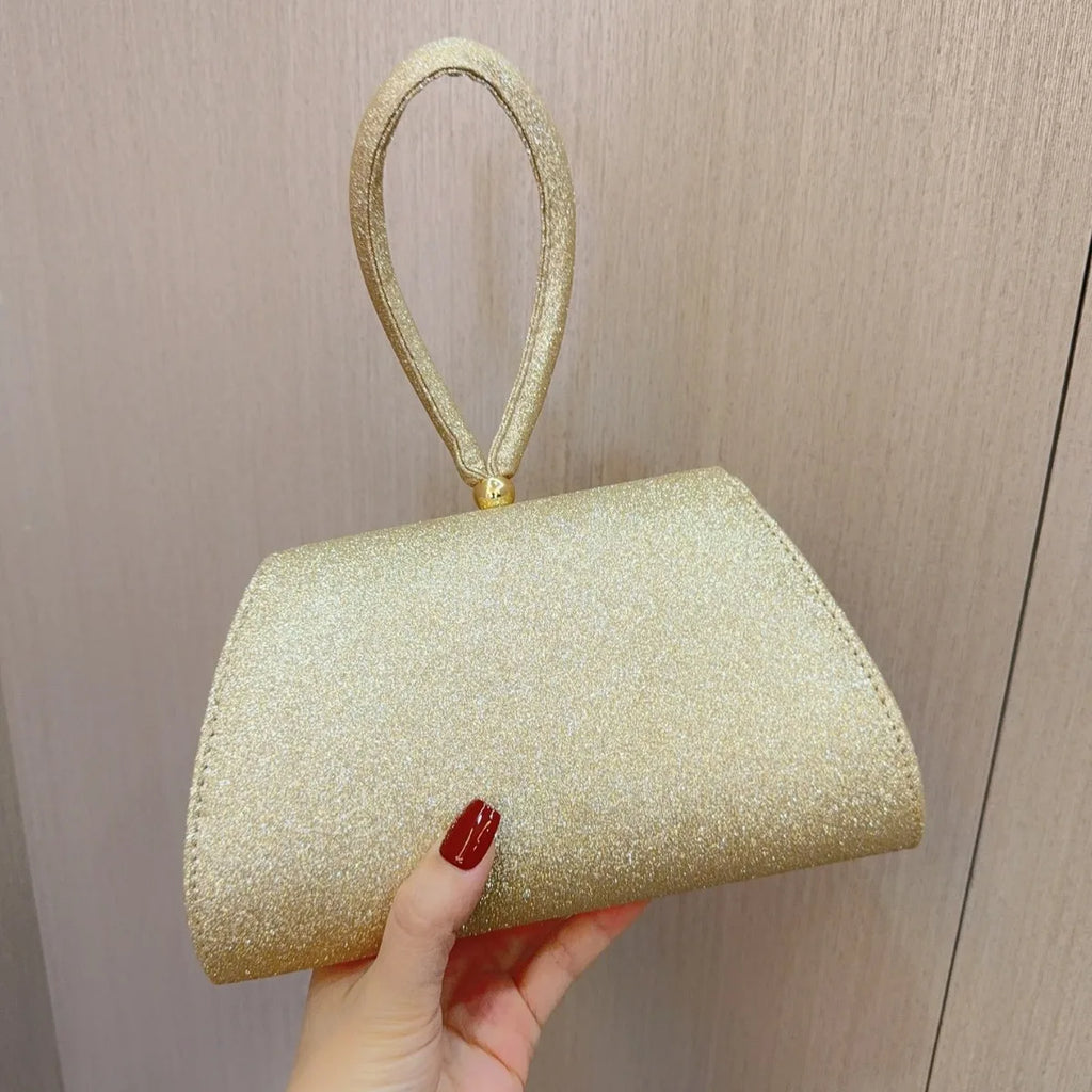 F248 Sweet Memory Diamond Handbag Dinner Party Dolly Bags Wedding Accessories Gold Bag For Women Dress Bags