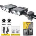 Senlo Universal Car LED Fog Light Kit 80W Super Bright Headlight Waterproof Auxiliary Lights Easy Install for SUV Pickup Truck