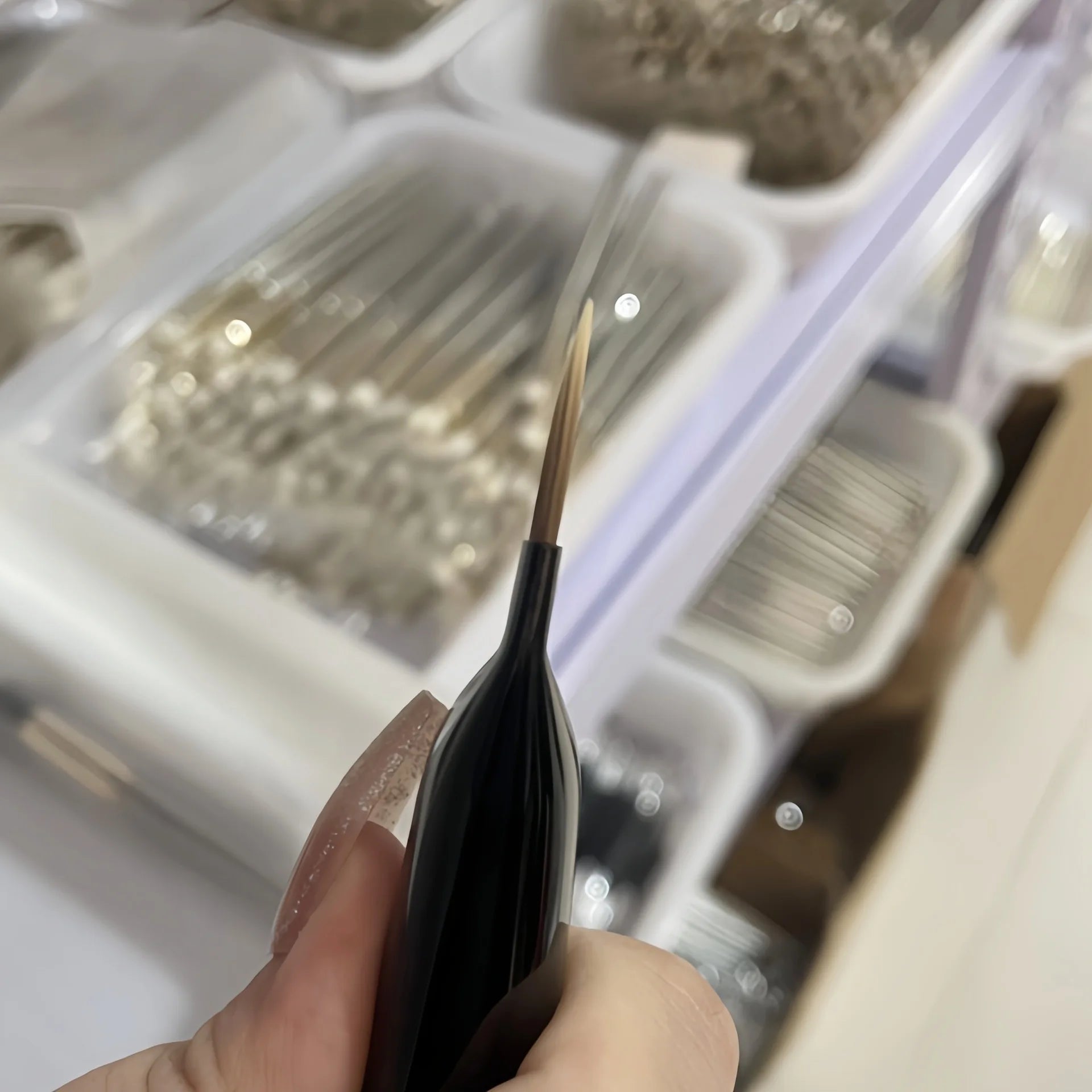 Ultra Thin Brush Make Up Brushes Eco-Friendly Makeup Brush Traceless Liquid Brushes Flat Makeup Scrub for Liquid Cosmetics