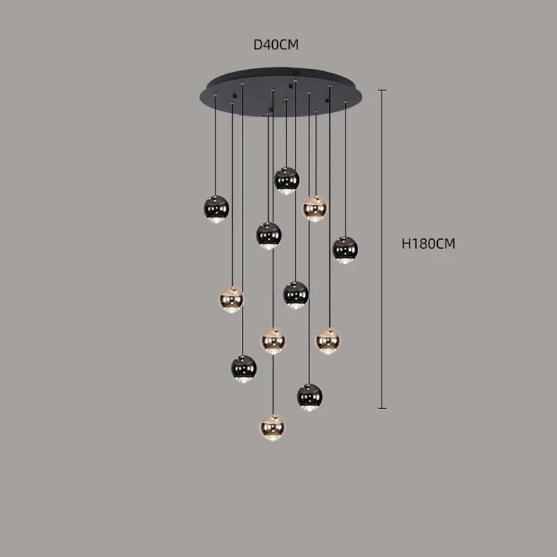 Modern Home Decor Led Lights Pendant Light Lamps  Chandeliers For Living Room Hanging Light Indoor Lighting