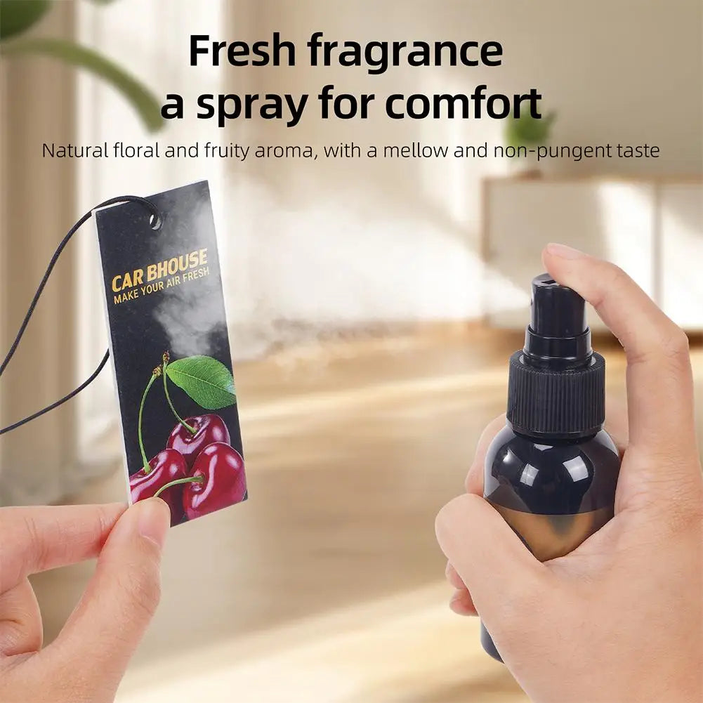 Car Air Freshener Hand Spray Perfume Long Time Air Freshener Home Furnishing Air Purification Deodorization Spray ﻿