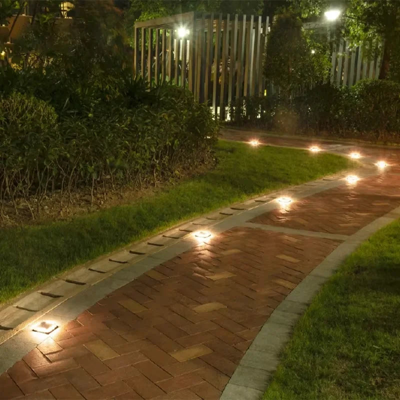 Solar Led Lawn Light Outdoor Courtyard Lamp Waterproof Villa Garden Lawn Decoration Balcony Terrace Layout Home Buried Lamps