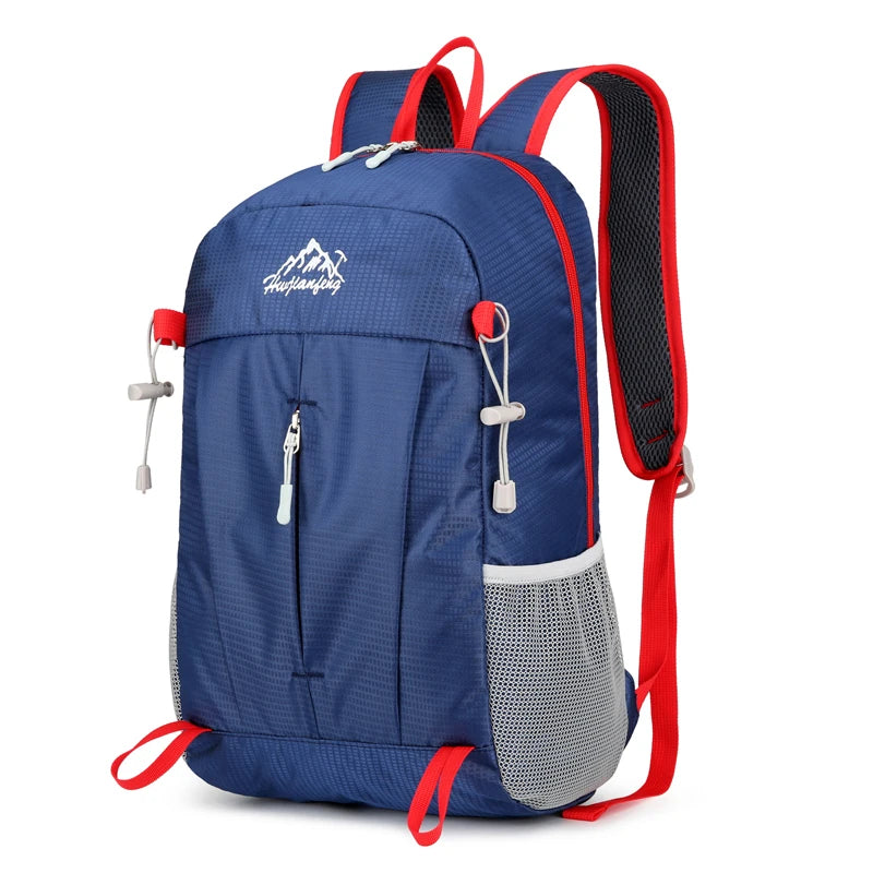 Portable Hiking Backpack Large Capacity Foldable Mountaineering Climbing Bags Durable Waterproof Lightweight Travel Bags