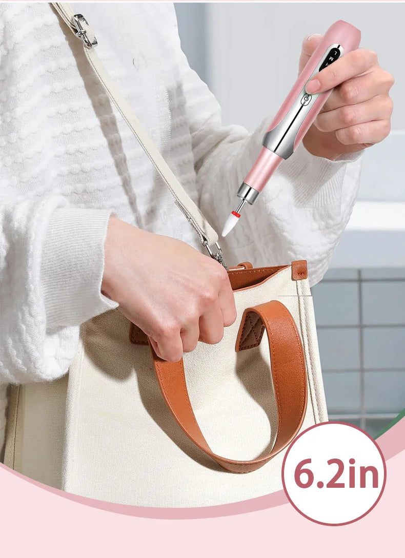 Portable Electric Nail Drill Machine, New Nail Polishing Machine For Shaping, Buffing, Removing Gel Nails, Multifunctional Manic